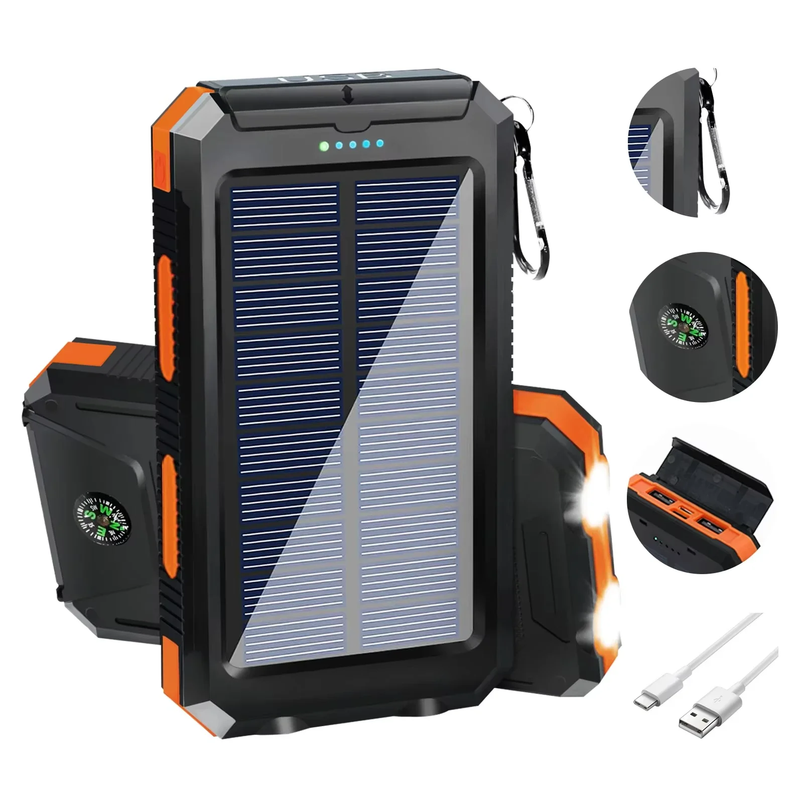 Waterdichte zonne-energie powe - Solar Emergency Charger recensie en prijs