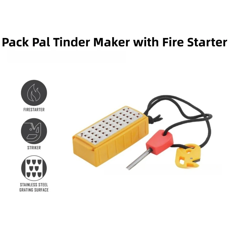 Lichtgewicht Tinder Maker met  - Magnesium Fire Starter recensie en prijs